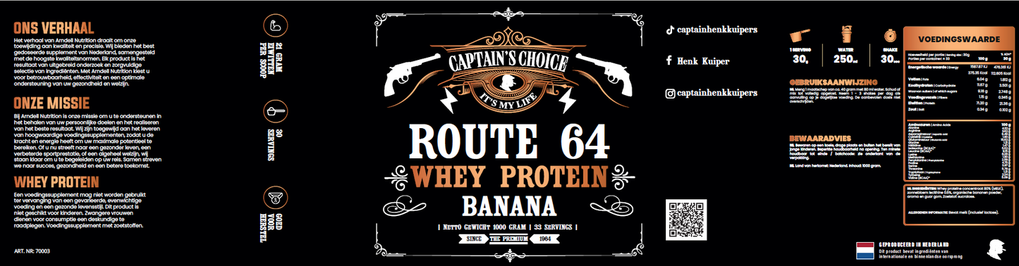 Whey Protein Banaan